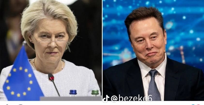 _AGENDA_2030's tweet photo. Elon Musk właśnie ujawnił największe kłamstwo UE.
Ursula von der Leyen wygłaszała kazanie na temat "demokracji", kiedy Musk skonfrontował ją z prawdą:
"Jeśli demokracja jest podstawą wolności, czy twoja pozycja jako lidera UE nie powinna być bezpośrednio wybierana przez ludzi?"
UE jest kierowana przez niewybieralnych biurokratów, którzy nakładają masową imigrację, zerowe szaleństwo netto i ograniczenia mowy na 450 milionów ludzi - bez żadnej odpowiedzialności.
To nie jest demokracja. To dyktatura w zwolnionym tempie.
Ludzie się budzą. Dni UE są policzone.