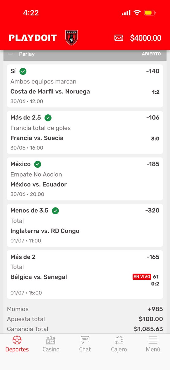 yuums_'s tweet photo. @FuckParlays Thanks bro. https://t.co/kRGAT48fST