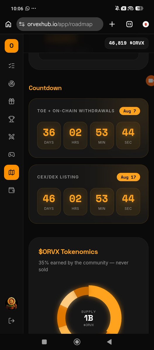 Bl0ckchainsage's tweet photo. Remaining 36 days to TGE.
Connect your Twitter account and do the task

Get started here 👇
https://t.co/zs9N7RVTXC

Join our clan here 👇
https://t.co/PahehpyJk6

Join our clan after signing in https://t.co/wCnuJG9jId