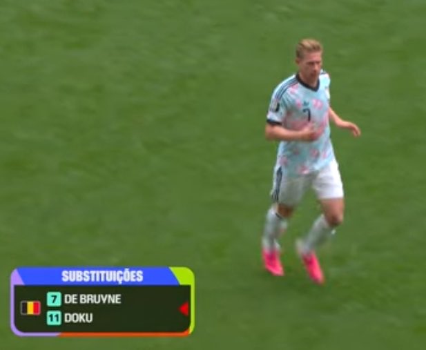 DataFutebol's tweet photo. que?

a Bélgica está perdendo por 2x0 e o treinador tirou o

DE BRUYNE e o DOKU https://t.co/XLVCfAi6GK