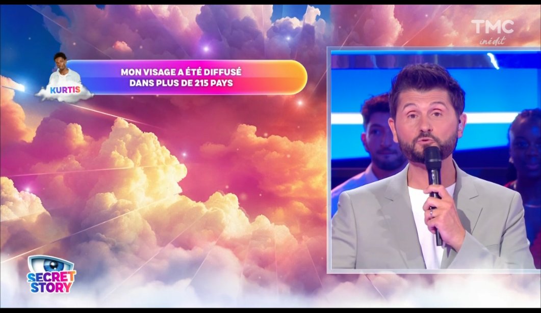 NewsTVReal's tweet photo. Le secret de Kurtis : "Mon visage a été diffusé dans plus de 215 pays" #SecretStory https://t.co/AZSGPwN3Py