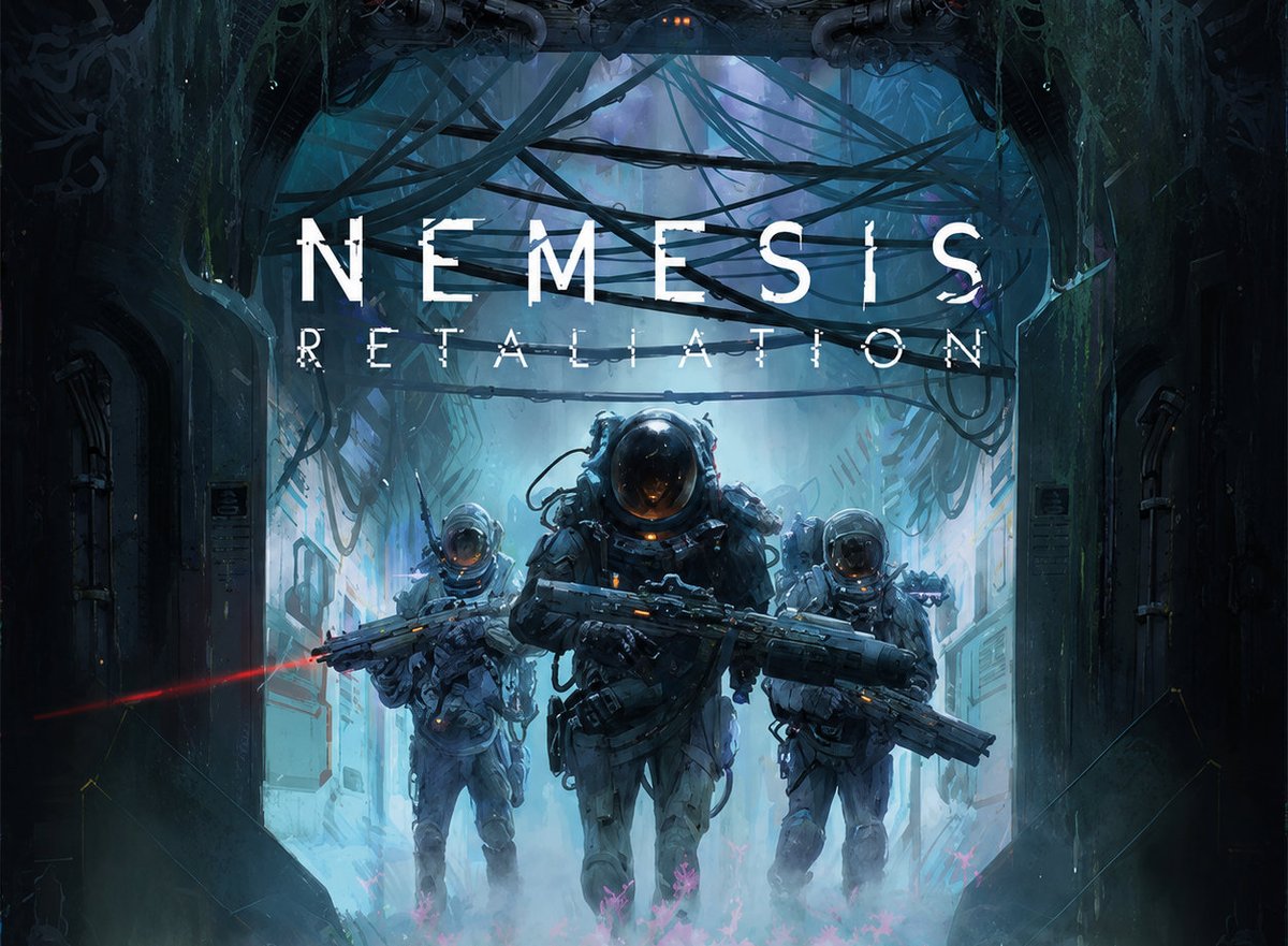 JdrCorner's tweet photo. Nemesis Retaliation : horreur spatiale + escouade armée = tension maximale. Boîte de base, extensions Xyriens &amp; Sangrevores, figurines alternatives et terrain immersif — notre article couvre tout. Lire ➜ https://t.co/ckyqrW9F1w

#NemesisRetaliation #BoardGame #Tabletop #SF https://t.co/hawowBVcqc