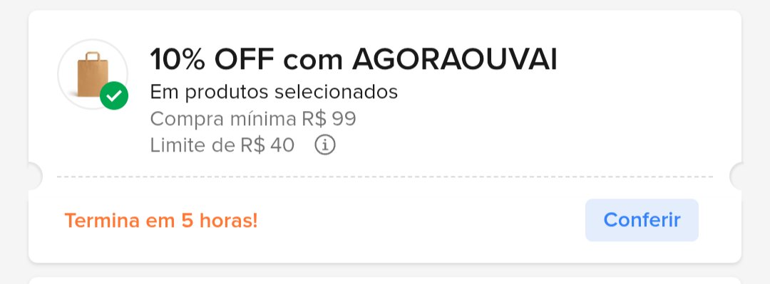 minhapromodehj's tweet photo. NOVO CUPOM MERCADO LIVRE 
#INGxCON

10% off em R$99, limite R$40

cupom AGORAOUVAI

resgate nesse item 
https://t.co/zpghc2ELx8 https://t.co/vvc4cQ1368