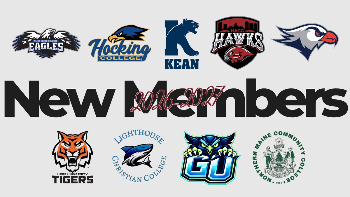 USCAA's tweet photo. The USCAA is proud to welcome 9 new members to the Association for the 2026-27 academic year. Four institutions will immediately be eligible for post season opportunity. https://t.co/9t0KEiY0ak