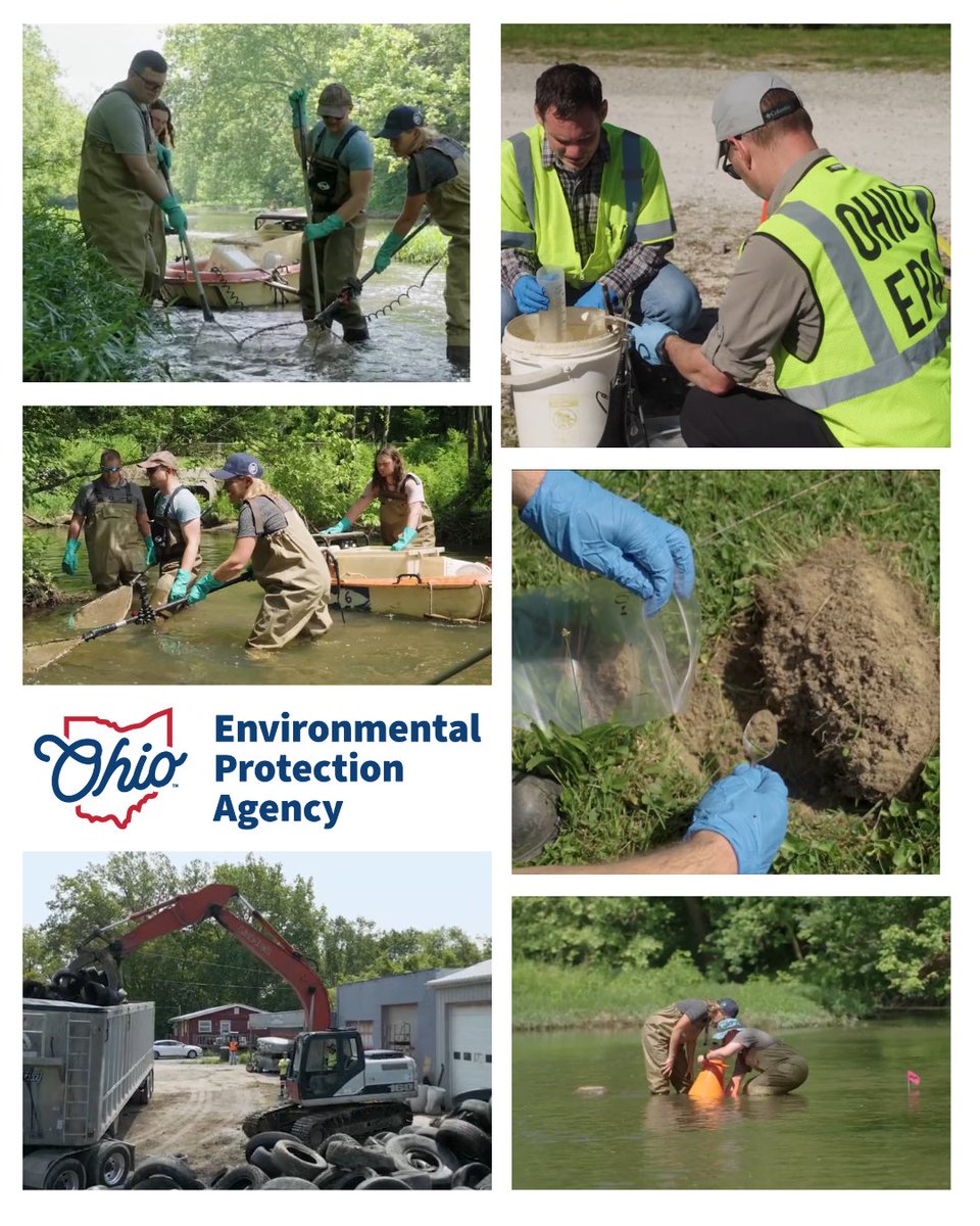 OhioEPA's tweet photo. This is more than a job. It's a calling. 

#OhioEPA takes pride in our mission to care for #Ohio's beautiful environment. 

It's #WhatWeDo. https://t.co/oIQzn2iCe8