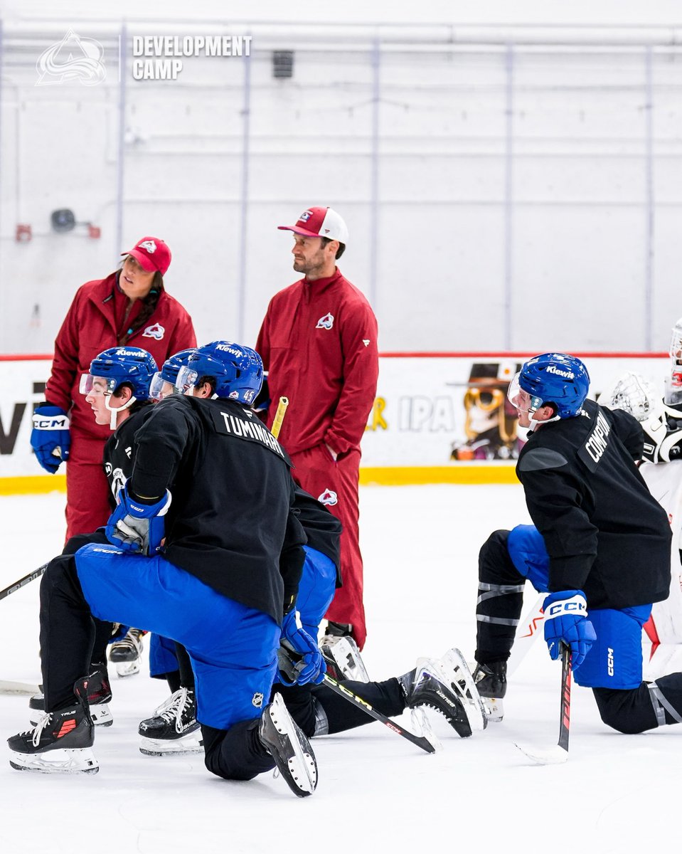 Avalanche's tweet photo. Nothing like a cold rink on a hot summer day ☀️ https://t.co/0KsB797Upb