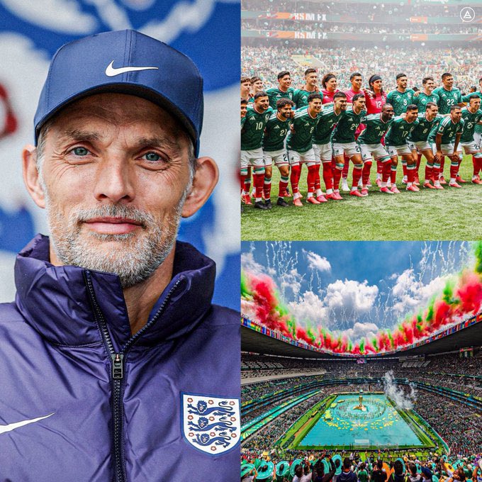 AllFutbolMX's tweet photo. ⚠️🏴󠁧󠁢󠁥󠁮󠁧󠁿 Thomas Tuchel says the altitude will be a MAJOR DISADVANTAGE for England Mexico at the Estadio Azteca:

“There’s no way we can adapt to the altitude in such a short period of time.

IT WILL BE A HUGE DISADVANTAGE FOR US, and I’m sure there will be even more obstacles.” 🏟️ https://t.co/nLI4BTLXUP