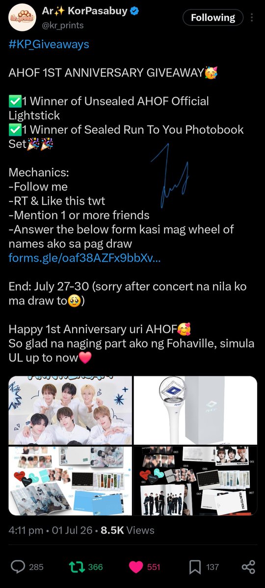 jarred2024's tweet photo. @kr_prints @CarmilaE15558

A YEAR OF JOURNEY WITH AHOF
HAPPY 1ST ANNIVERSARY AHOF
365 DAYS TO FOREVER
#AHOF1stAnniversary 
#아홉이들_태어난지_1년
#AHOF #아홉 https://t.co/bttdBE7hZi