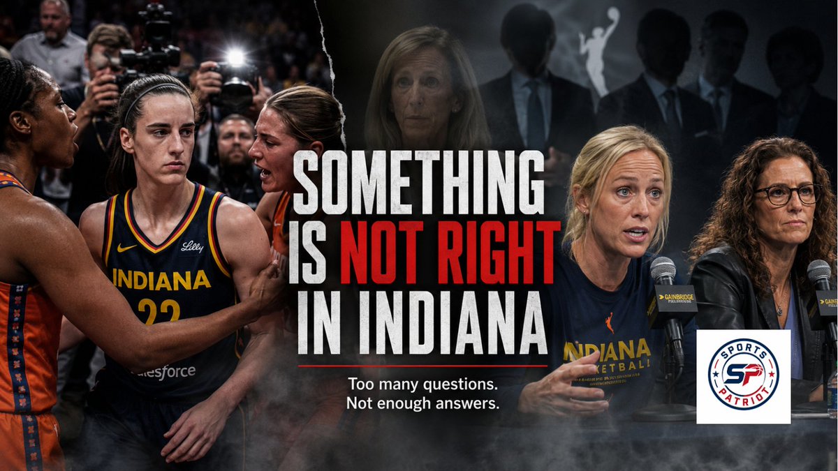 SportsPatriotUS's tweet photo. It is becoming far too easy to predict what happens next in the WNBA.

That is not a compliment.

Caitlin Clark is out.

Sophie Cunningham is out and speaking publicly.

Stephanie White keeps answering questions in careful cliches.

The Indiana Fever keep offering very little clarity.

And the WNBA keeps acting as if vague statements and public-relations fog will calm a fanbase that has been watching this situation build for months.

It will not.

Maybe Caitlin’s absence is exactly what we have been told it is.

Maybe it is a back issue.

Maybe it is illness.

Maybe it is precautionary.

Maybe it is nothing more than a short-term physical setback in a long season.

But if that is all it is, why does everything around this situation feel so guarded?

Why not say more?

Why not provide a clearer basketball explanation?

Why does every answer sound like it has been filtered through lawyers, public-relations staffers, and frightened league executives?

These are fair questions.

They are not conspiracy theories.

They are questions created by the WNBA’s own lack of transparency.

And when a league refuses to explain itself clearly, people naturally begin filling in the blanks.

That is not the fans’ fault.

That is the cost of institutional silence.

One has to wonder what is happening behind the scenes.

Are there legal concerns after months of visible physicality, missed calls, dangerous contact, and inconsistent enforcement around the league’s most important player?

Are people close to Caitlin now genuinely worried about whether the league can protect her?

Are Clark and Cunningham looking at Indiana and wondering whether this organization has the coaching, leadership, market strength, and backbone required for this moment?

Has the league office become more concerned with controlling the message than protecting the product?

These are not accusations.

They are questions.

And serious questions deserve serious answers.

Instead, Stephanie White continues to speak in the safest language possible, while too many in the media seem afraid to press harder.

The result is obvious.

Something feels off.

Something feels unresolved.

Something about the way the Fever and the WNBA have handled this moment does not feel normal.

A responsible writer should not claim to know what has not been proven.

But a responsible writer can absolutely ask why the league’s biggest star is surrounded by so many unanswered questions at the exact moment the WNBA should be showing leadership, clarity, and control.

For years, the WNBA wanted attention.

Now it has it.

But attention does not only mean applause.

It means scrutiny.

It means pressure.

It means difficult questions.

Why was dangerous contact against Caitlin Clark handled so lightly?

Why does the league seem more protective of the player who committed the act than the player who absorbed it?

Why are players who speak up about Caitlin’s safety treated like bigger problems than the conduct they are describing?

Why does the Fever organization seem so passive while the most important player in franchise history becomes a weekly national controversy?

And why does Commissioner Cathy Engelbert keep pouring fuel on a fire she should be trying to contain?

This should have been the WNBA’s breakthrough moment.

Caitlin Clark brought the audience.

She brought the ratings.

She brought the road crowds.

She brought the merchandise movement.

She brought people to the WNBA who had never cared before.

She made the league impossible to ignore.

And yet, instead of protecting that moment, the WNBA keeps acting as if the attention itself is the problem.

That is backwards.

The attention is the opportunity.

The scrutiny is the price.

The league does not get one without the other.

So no, we should not pretend to know exactly what is happening behind closed doors.

Maybe Caitlin is simply dealing with a back issue.

Maybe the next update will be simple, clean, and medically routine.

But if that is true, the Fever and the WNBA have done themselves no favors by allowing silence to become louder than the explanation.

Because right now, something is not right.

Something is going on.

And fans are not wrong for noticing.

They are not wrong for asking why Sophie Cunningham’s words may be punished more harshly than dangerous conduct against Caitlin Clark.

They are not wrong for asking why the league seems more concerned with controlling speech than confronting what millions of people can see.

And they are not wrong for asking the questions too many mainstream voices appear unwilling to ask.

Transparency quiets speculation.

Transparency builds trust.

Transparency tells fans adults are in charge.

The WNBA has chosen something else.

It has chosen vagueness.

It has chosen defensiveness.

It has chosen silence.

And silence, in a moment like this, does not end the story.

It makes everyone wait for the next shoe to drop.