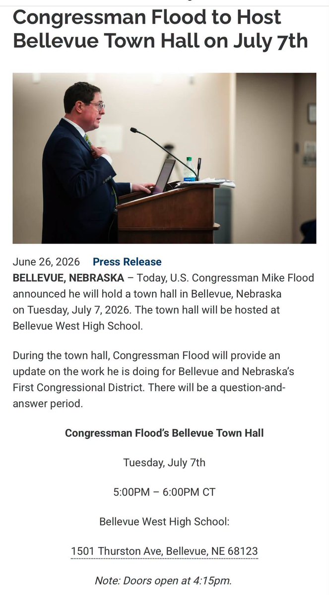 Nebraska Democratic Party tweet media