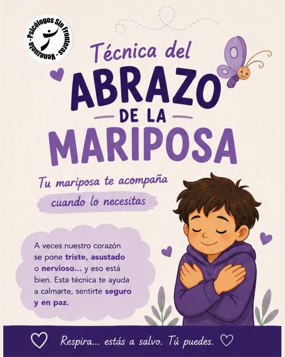 psfvenezuela's tweet photo. Este es un ejercicio sencillo para hacer con los niños y ayudarlos a calmarse. Comparte y divulga. https://t.co/7wsdvb6FT3