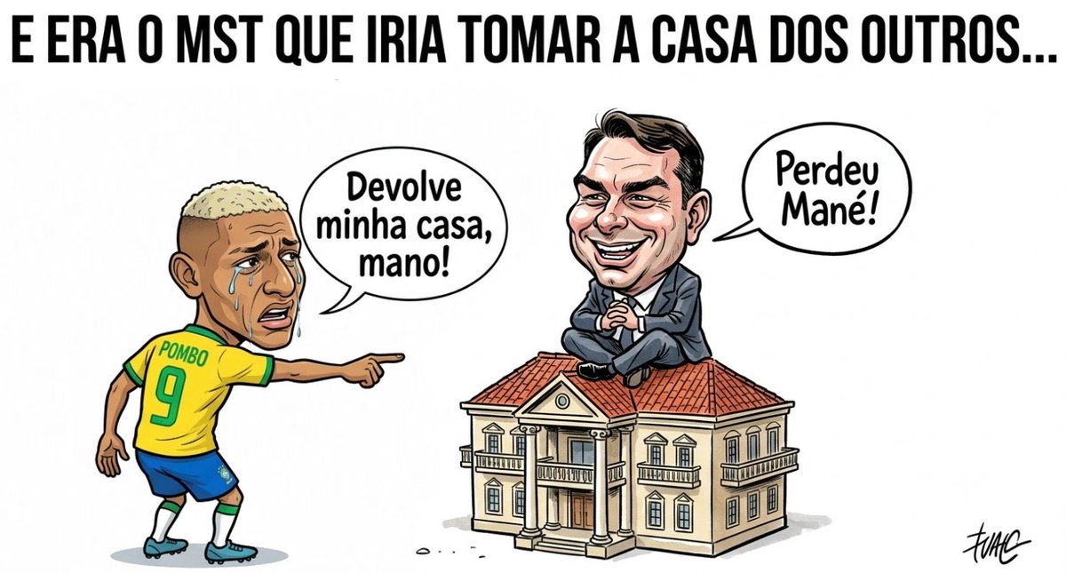 CleuzaTur's tweet photo. @vinicios_betiol JUSTIÇA POR RICHARLISON 

TARIFLÁVIO INVASOR DE MANSÃO https://t.co/oY2kJAxzT8