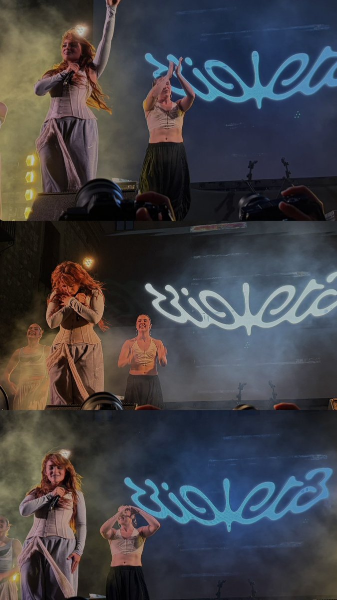 criiszf's tweet photo. he hecho este collage del final del concierto y me parece precioso https://t.co/wI9jwZKzT7