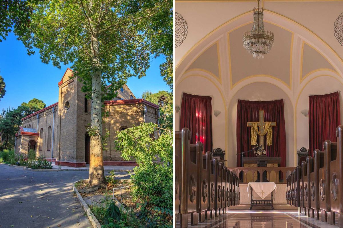 nypost's tweet photo. Iran trying to evict Christians from oldest Protestant church in Tehran - as Islamist regime cracks down https://t.co/Mxce8GRzO1 https://t.co/Q2bWvVv8eB