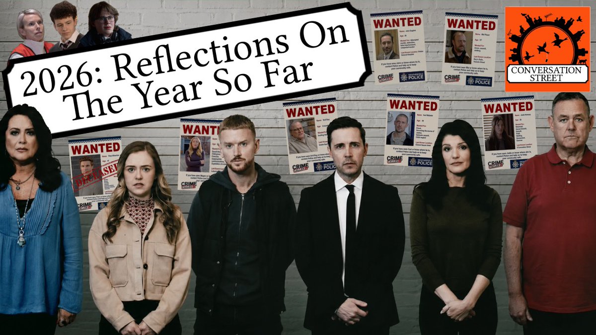 ConversationStr's tweet photo. We've reached the halfway point of 2026, so it's time for #Corrie's midyear review!
Did Corriedale live up to the hype? Was the murder mystery worth the wait? Are there too many villains? In our latest podcast, we discuss it all!
https://t.co/F8SuBuunyE
https://t.co/GAMzUP5oxL https://t.co/WGvnbdURcv
