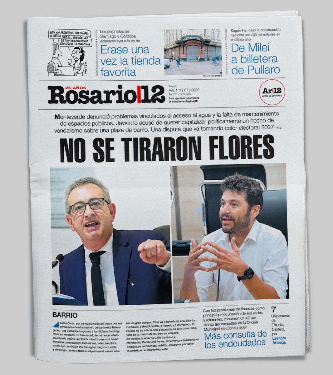juanmonteverde's tweet photo. Lo más grave de toda esta historia no es que el intendente me acuse de romper una plaza (lo cual es gravísimo). Lo más grave es que, frente a años de abandono, esa haya sido su respuesta.

Las Flores no necesita más excusas.
Necesita un intendente.

🔗 https://t.co/DQigqj5xuY https://t.co/nOIl0ve0tX