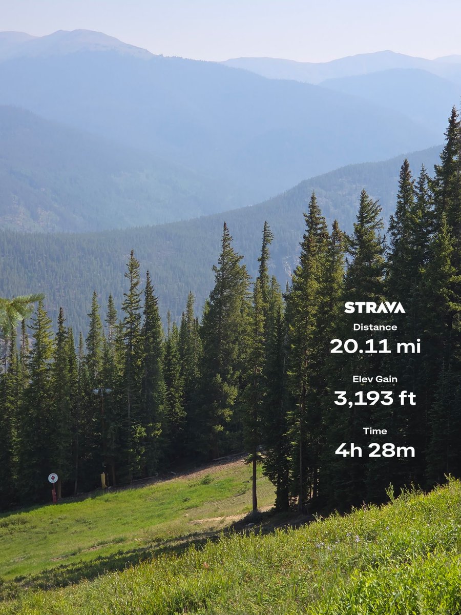 ViewFromTrails's tweet photo. Tour De Keystone Resort access Road Run...โ๏ธ๐๐ค
#MountainLife โค๏ธ
#PeaceOut โฎ๏ธ
#SummitCounty
#Keystone ๐โท๏ธ
#Colorado
๐ท Photo Date: Today! (July 1, 2026) ๐ https://t.co/52JKWGZHjn