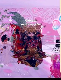 ae_ritk65769's tweet photo. @RoyaleHighValks 2 racists to my country culture

At the first me and my friends are helding the pageant,and my friend which is luma1289 make the theme is wedding/marriage.

Then this girl dressed up as a Chinese wedding gown (her user is Valintinayt) https://t.co/bap59naNzo