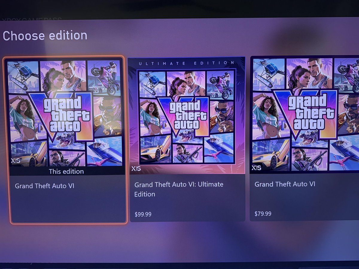 GTA_VI_6_'s tweet photo. Third edition of GTA is on Game Pass. https://t.co/X1JqOnlKT9