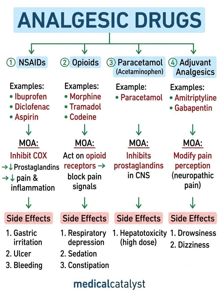 FutureRN_2028's tweet photo. ANALGESICS https://t.co/U4lvYY9Vhh
