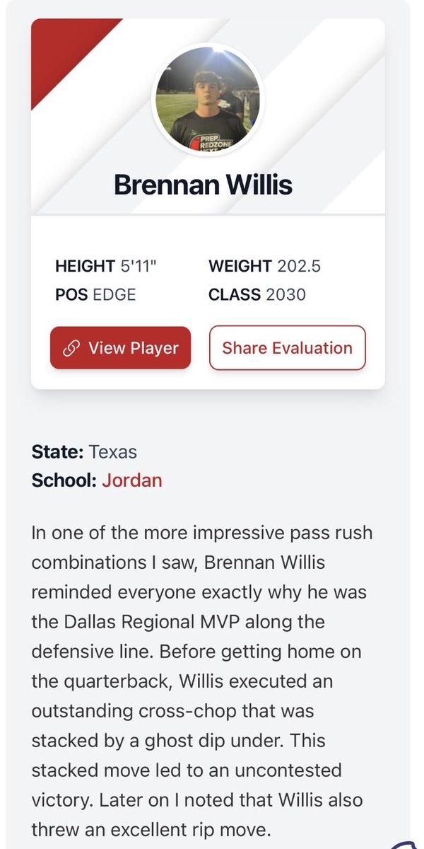 BrenWillis_KTX's tweet photo. Thank you for the write-up. I really appreciate it @PrepRedzoneNext @AlPopsFootball @PRZVicCastillo
 @iam_alinedouard #defense https://t.co/B9otUWpqyg