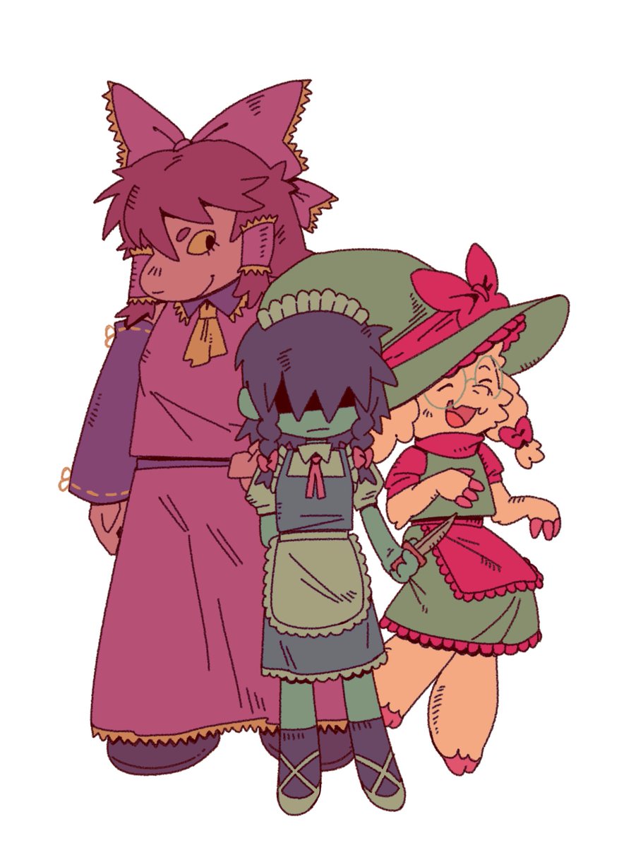 partyprankster's tweet photo. they are touhou https://t.co/rQkf3Hhf8y