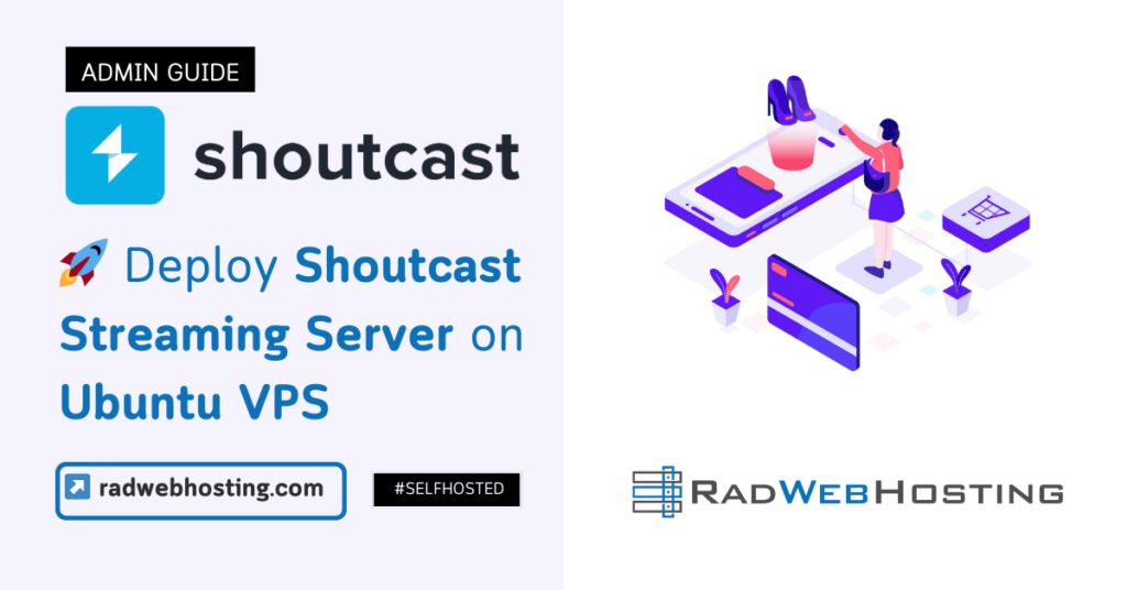 RadWebHosting's tweet photo. Updated Post: Deploy Shoutcast Streaming Server on Ubuntu VPS
#Cloud #Guides #VPS
https://t.co/bPhlPTrvzh https://t.co/VIsNJGFrqB