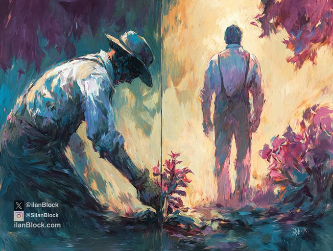 IlanBlock's tweet photo. If you are holding a sapling in your hand and someone tells you, “Come quickly, the messiah is here!” First, finish planting the tree and then go to greet the messiah. ( Avot D’ R’Natan 31 nusach b ). https://t.co/aDmMclh8aO