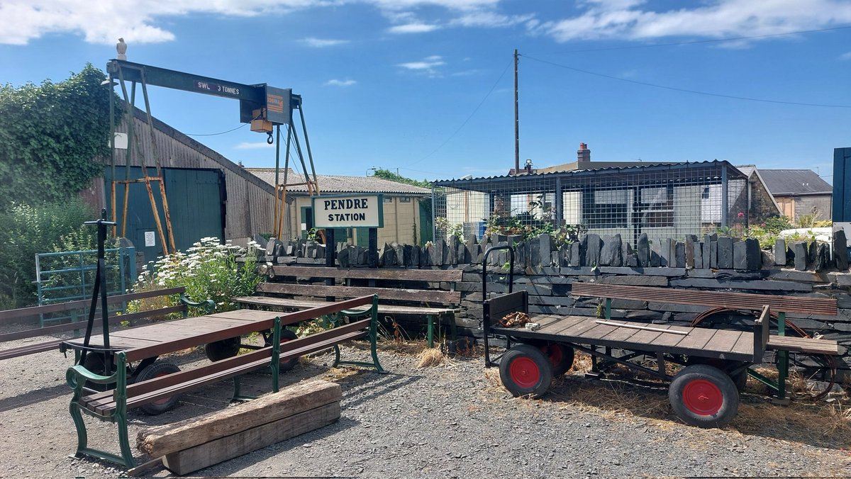 SusanComerie's tweet photo. Upon our arrival at #Tywyn on Sat 27.06.2026 we headed to @TalyllynRailway another on Edward's wishlist having seen it numerous times on @railcamlive webcams ๐ ๐ a lovely well maintained scenic railway, a must when going to Tywyn in my opinion ๐ฅฐ https://t.co/3whpfQYqve