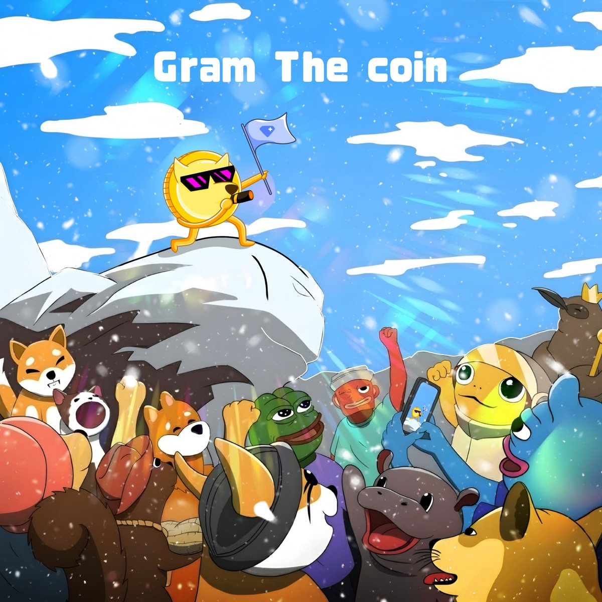 GramTheCoin's tweet photo. The one and only $COIN https://t.co/S4LUzgrYfK