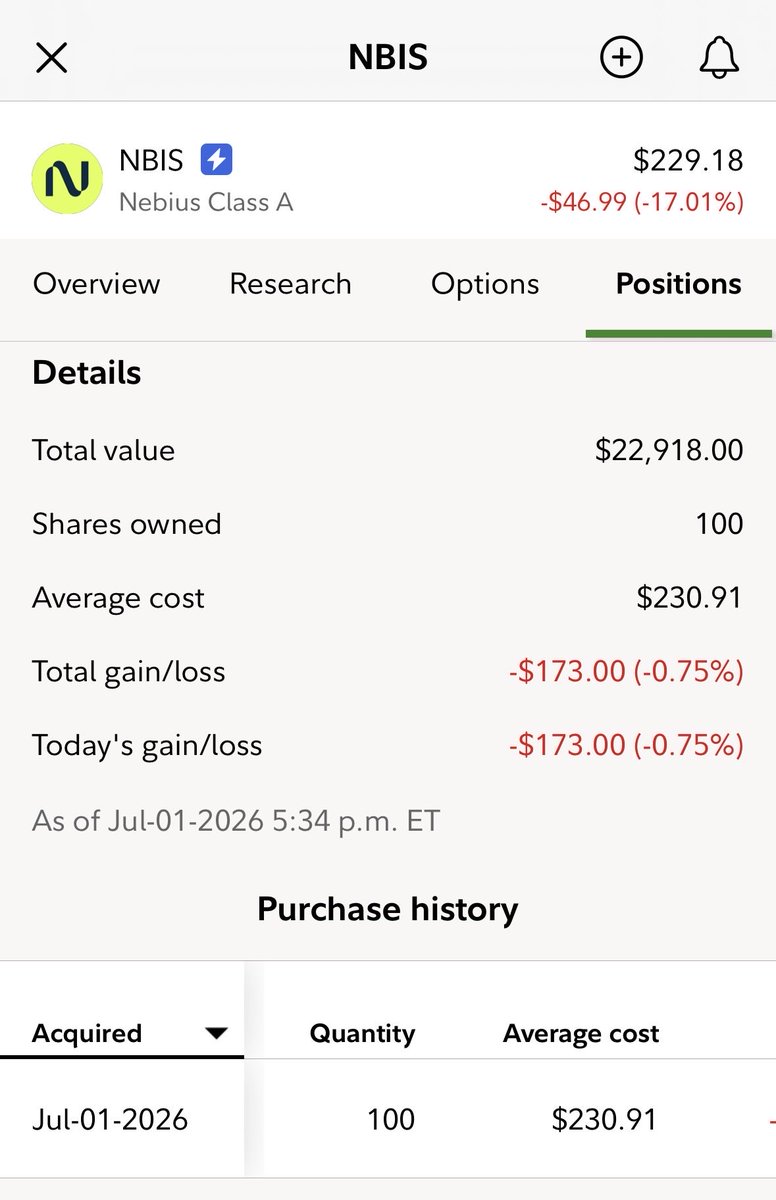kernel_bypass's tweet photo. Started positions in $NBIS and $CRWV. Good buying opportunity in quality names, this sell off is not logical https://t.co/6zs2L6ID8M