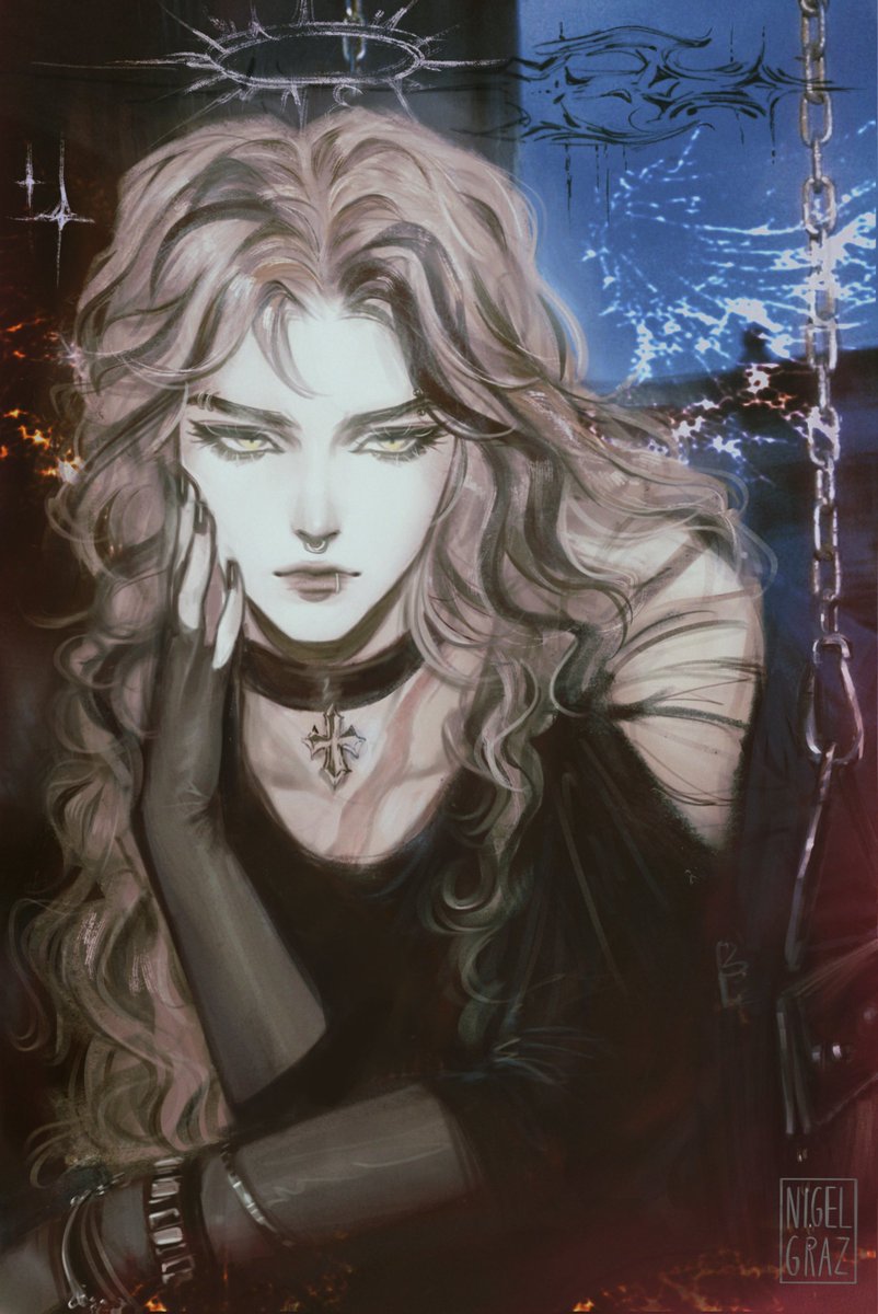 NigelGraz's tweet photo. Looking at my Alucard drawings and realizing oh i really am in love with this guy https://t.co/YaiKN4mCA1
