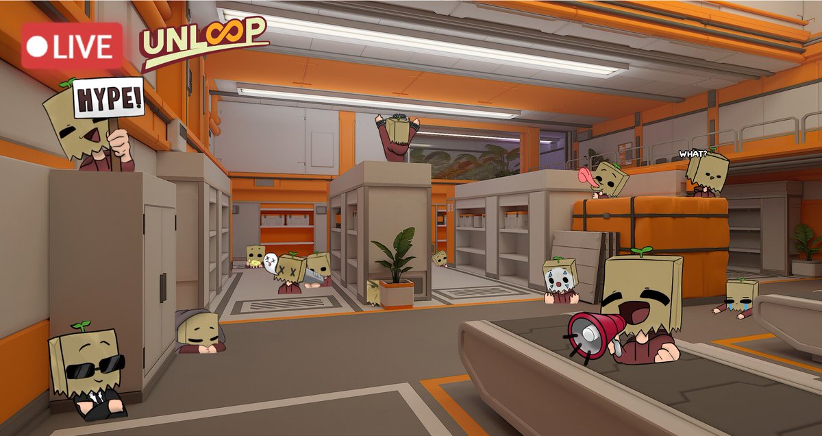 CosmicKage_'s tweet photo. 👬(*incoherent yelling*)

 | Unleashing clone chaos in Unloop right now!!!
》https://t.co/bnibN6WOoT

#unloop #smallstreamer #varietystreamer #gaming https://t.co/7XCd3z9PoY