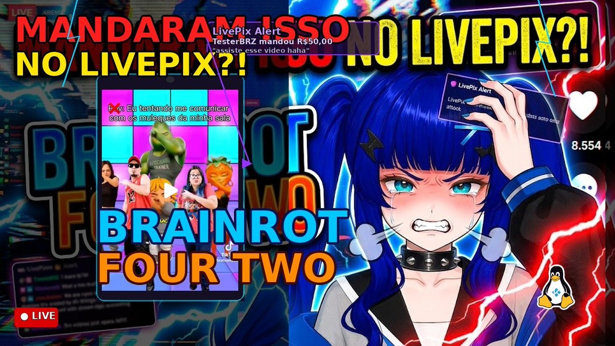 fabiolmg's tweet photo. @azurekonpeki  Azure ficou puta por causa Brainhot venha conferir maleficios de deixar livepix com video habilitado. 

https://t.co/CjiGh7bw0h https://t.co/BlvYFfC2XK