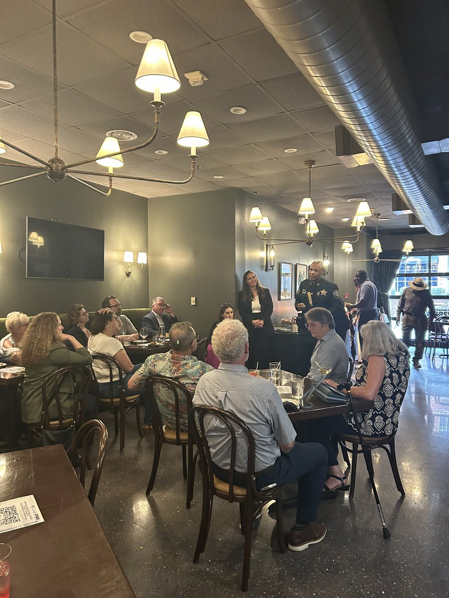 AMGforCongress's tweet photo. Last night was a reminder that this campaign is about a community of people that care deeply and passionately about the district we all call home.

I’m deeply grateful to Sheriff Walt McNeil, Sean and Dr. Audra Pittman, Screven and Sabrena Watson, Mutaqee Akbar, Sam Peltier, and Bill Graham and Shelley Hill for hosting such a special evening and for believing in this campaign. Your support means more than I can put into words.

As we closed out the quarter, I found myself reflecting on how far this campaign has come. From conversations around dining tables, at festivals, at protests, to building a truly grassroots movement across all 16 counties of this district. Every person who has donated, volunteered, hosted, shared a post, put up a yard sign, or simply encouraged us along the way has helped get us here. Thank you for standing with us. T-minus 48 days until Election Day!