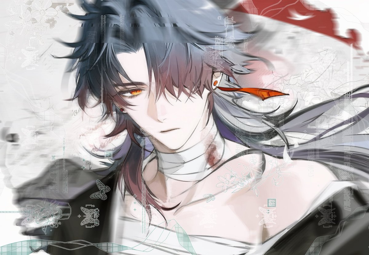 diemubing's tweet photo. 战损版！#blade #Honkai_Star_Rail https://t.co/svQ4bliLaR