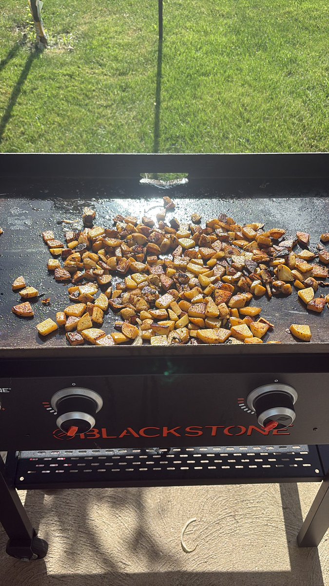 theIsaacRoyalty's tweet photo. Dinner on the grill!

Didn’t even have to turn it on.

🥵🔥 https://t.co/w7xLhMRT3w