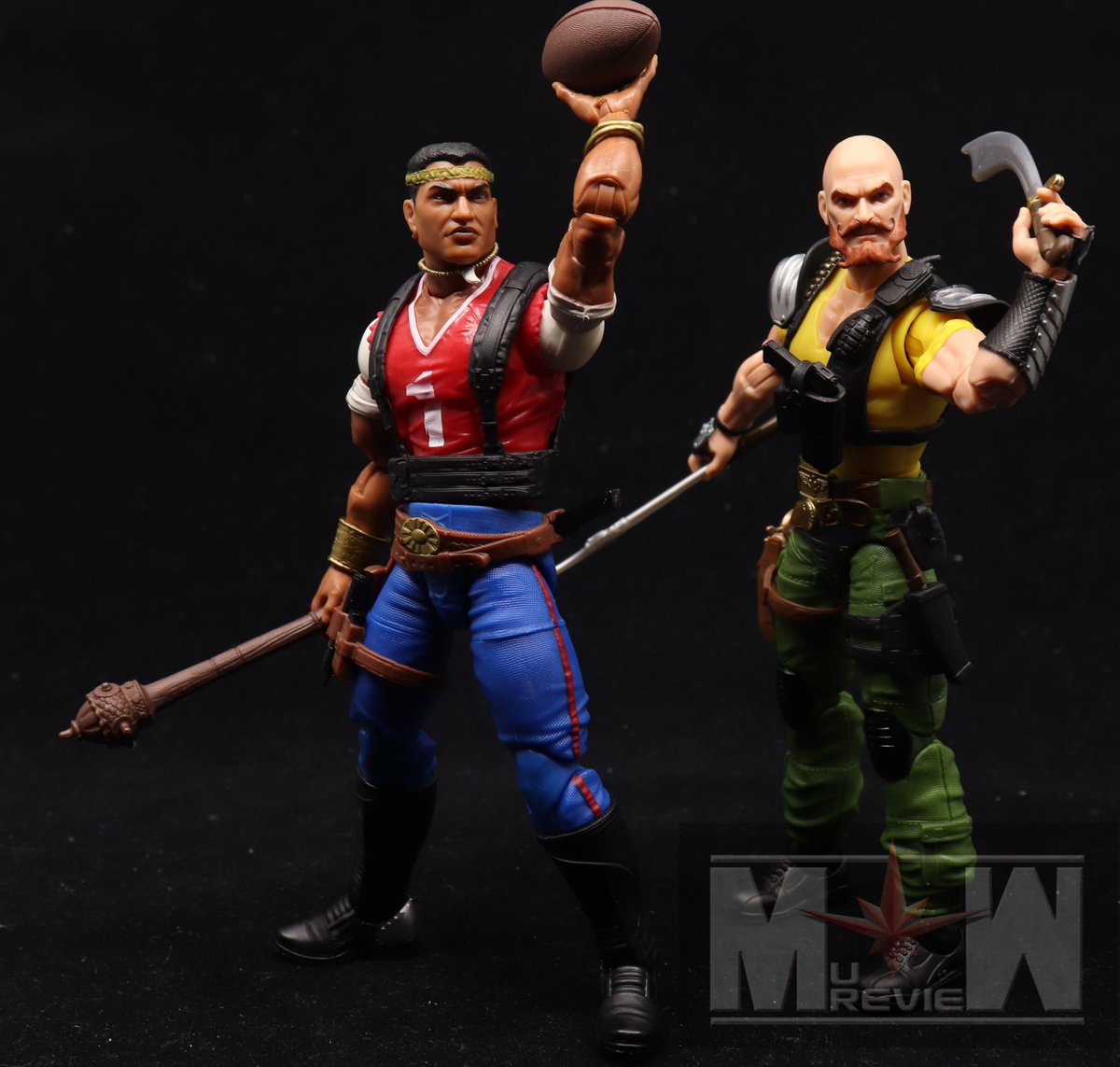 MUReview's tweet photo. G.I. Joe Classified Series #193, David Red Dog Taputapu &amp; Varujan Taurus Ayvazyan
@hasbro #hasbrotoypic #toyphotography #gijoe #reddog #taures #slaughter #slaughtersmarauders #yojoe #football #circus #gijoethemovie @hasbropulse @gijoe @gijoeofficial $59.99 https://t.co/gYBV6MJjBR https://t.co/mZRYLyAaxA