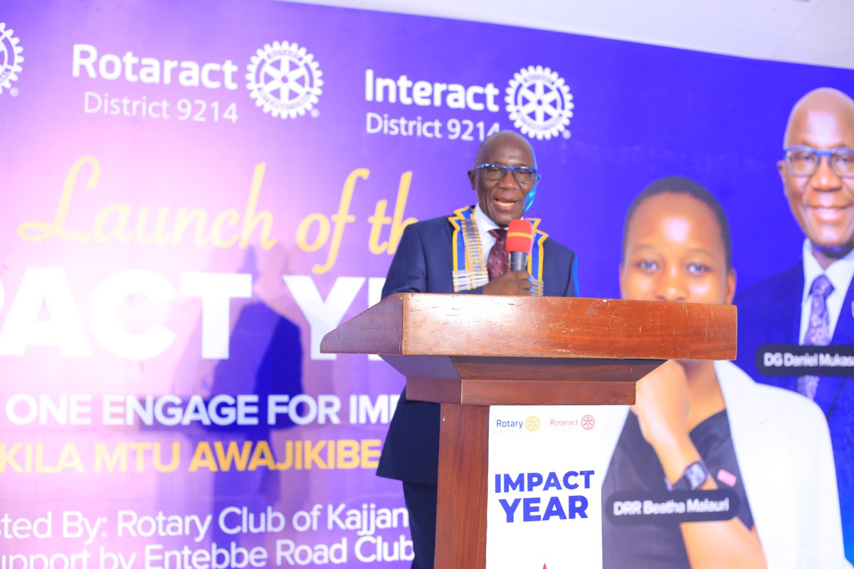 DGDanielDdam's tweet photo. Today is not the beginning of my year, it is the beginning of our year.

A powerful reminder that Rotary is built on teamwork, shared purpose, and collective service. Here's to a year of transforming lives together.

"Each One Engage for Impact", is more than a theme—it's a call for every Rotarian, Rotaractor, and partner to turn commitment into a meaningful action that changes lives.

#EachOneEngageForImpact
#KilaMtuAwajibike