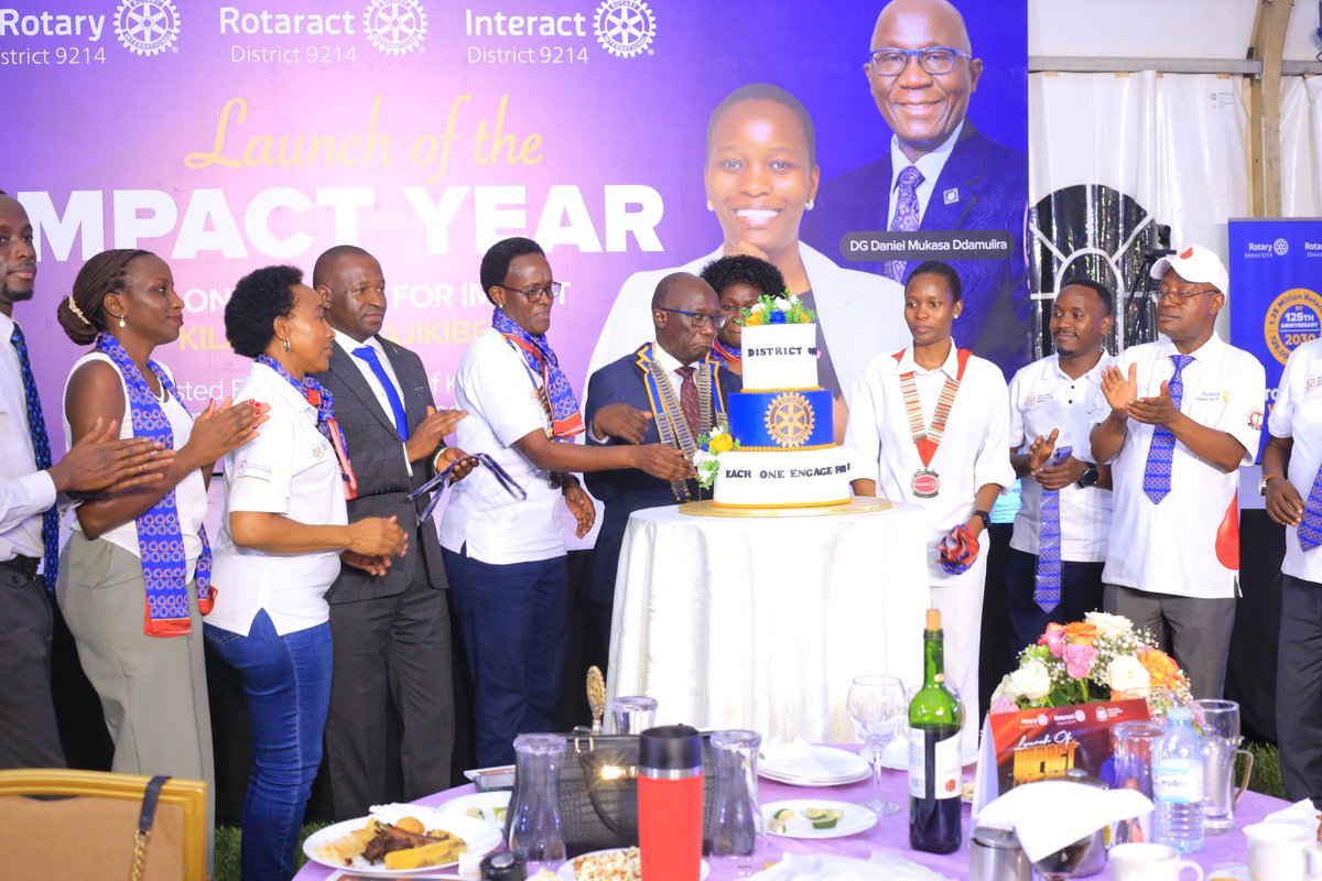 DGDanielDdam's tweet photo. Today is not the beginning of my year, it is the beginning of our year.

A powerful reminder that Rotary is built on teamwork, shared purpose, and collective service. Here's to a year of transforming lives together.

"Each One Engage for Impact", is more than a theme—it's a call for every Rotarian, Rotaractor, and partner to turn commitment into a meaningful action that changes lives.

#EachOneEngageForImpact
#KilaMtuAwajibike