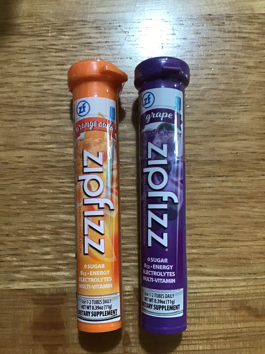 Jsnyder1809's tweet photo. @JustJillTeacher Zip Fizz, maybe? I get them online at Costco, but can get from their website or Amazon, I think. They have loads of vitamins and a 100 mg caffeine. They got me through the last 20+ years of school. No sugar, fizzy, lots of great flavors: Grapefruit and Peach Mango are the best!🤗 https://t.co/rkB2KrjCMz