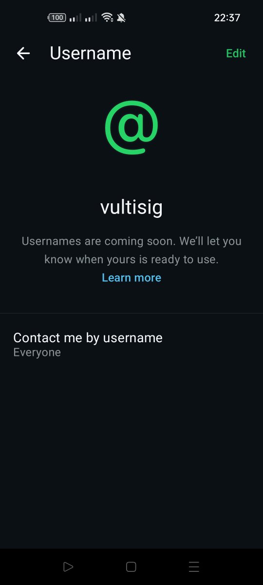 zakid52's tweet photo. Buddy, I got your WhatsApp username forgive me, but I'm open to your offers. 🤣 @vultisig https://t.co/SbfjfiCvHI