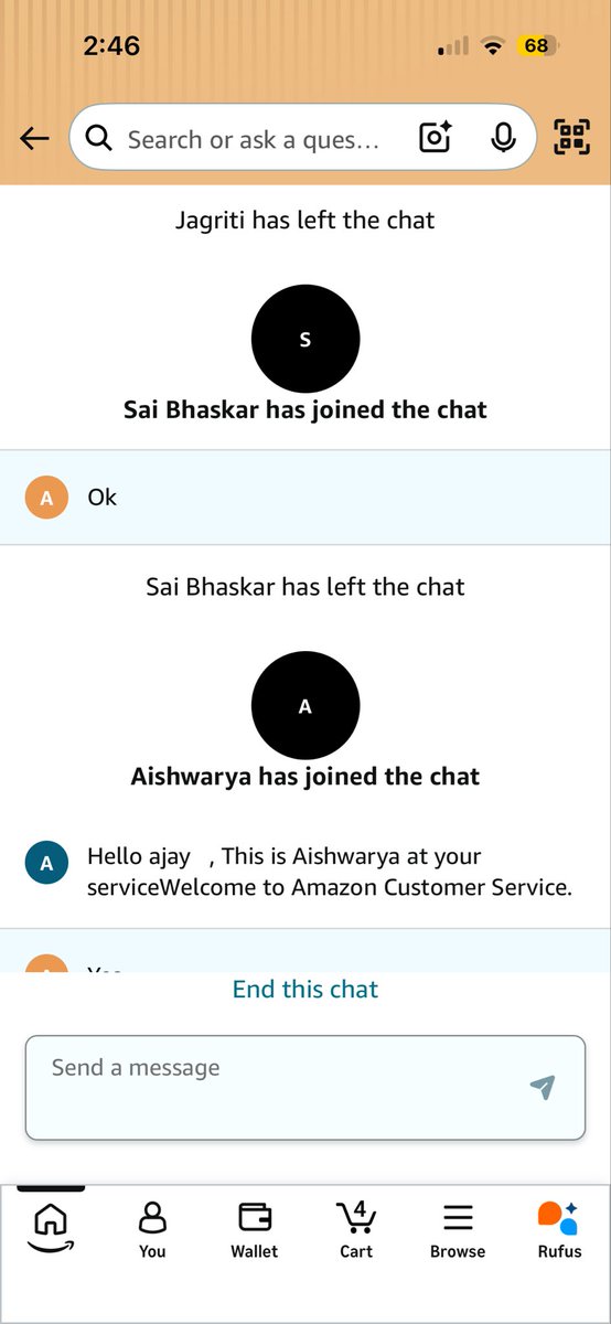 AjayChinthamani's tweet photo. You asked me DM personally and I have contacted you over there and you shared me a link of customer support and see how your efficient staff is escaping by disconnecting my chat.

You have not given me any option other than lodging a consumer complaint https://t.co/krFYcQ41YF