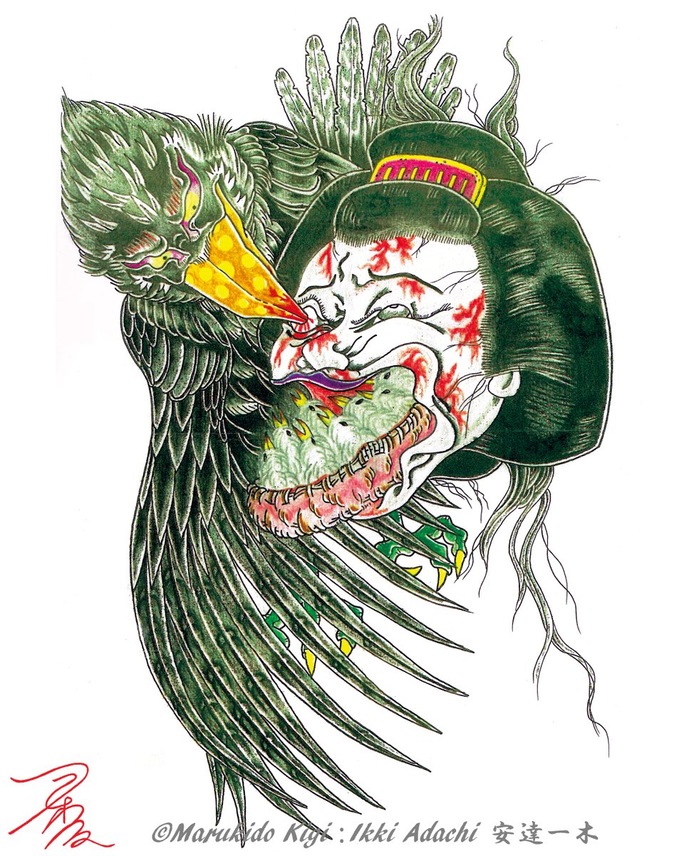Marukido Kigi : Ikki Adachi 安達一木 -Artist & Painter tweet media