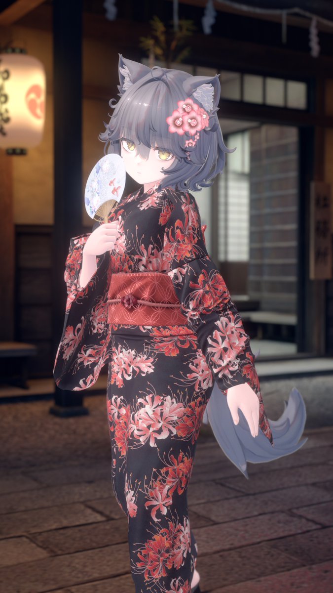 yomibitosan's tweet photo. 夏の訪れはもうちょっと！
七夕仕様のジャパンシュラインでNemoちゃん写真
今日も一日頑張っていこー
#Nemo3D
#VRChatPhotography
#VRChat https://t.co/eqYx4D8NEN