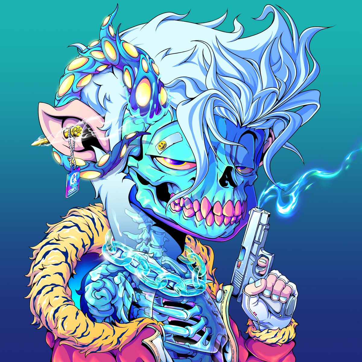 dopecrewfriends's tweet photo. this is my entry for @GoatsOfSolana contest!

Thank you for the opportunity to explore, it was great to find many artist friends in the process of making this 1/1 🙏🏼🫡 https://t.co/bdiZxIR3Wh