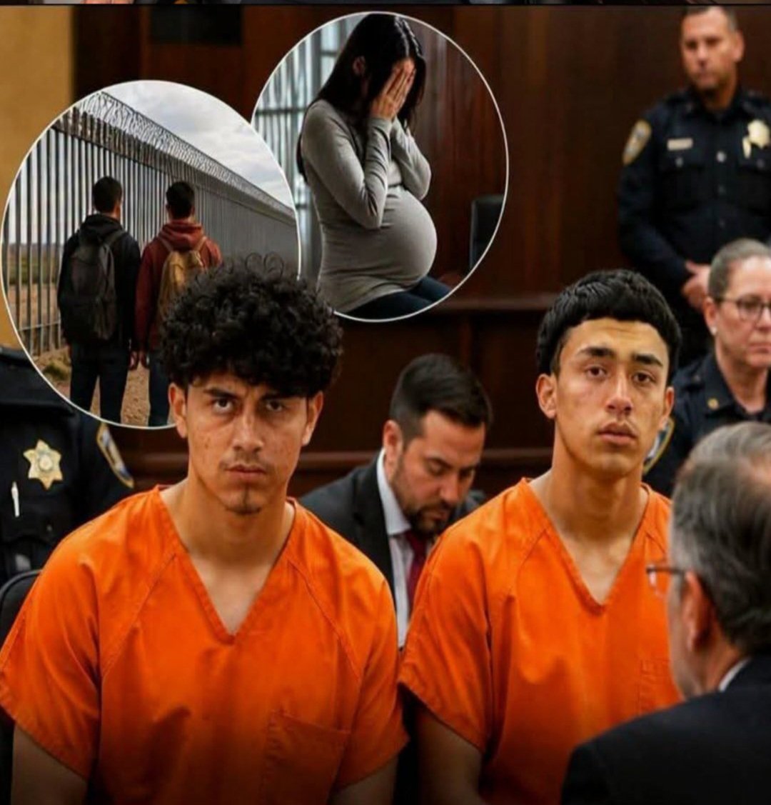 NuclearMAGAlady's tweet photo. Be honest:

Do these two undocumented immigrants deserve... for killing a pregnant teenager?

A. Life imprisonment without the possibility of parole

B. 30 to 50 years in prison

C. 10 to 30 years in prison

D. The death penalty https://t.co/r0edaKxQ2m
