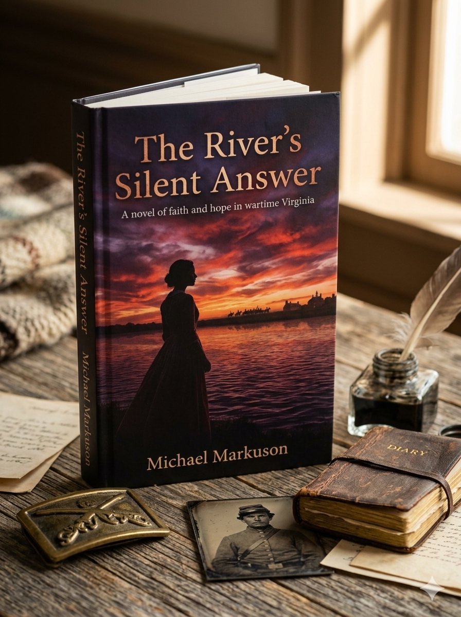 michaelmarkuson's tweet photo. Wartime Virginia, 1862. When the Civil War traps her family estate in the crossfire, Louisa Ferncliff faces a dangerous test of faith, mercy, and survival. 🌊✨
Dive into a story of resilience along the James River. 
👉 https://t.co/BWxyhxZ32z https://t.co/YzwbulEPhI