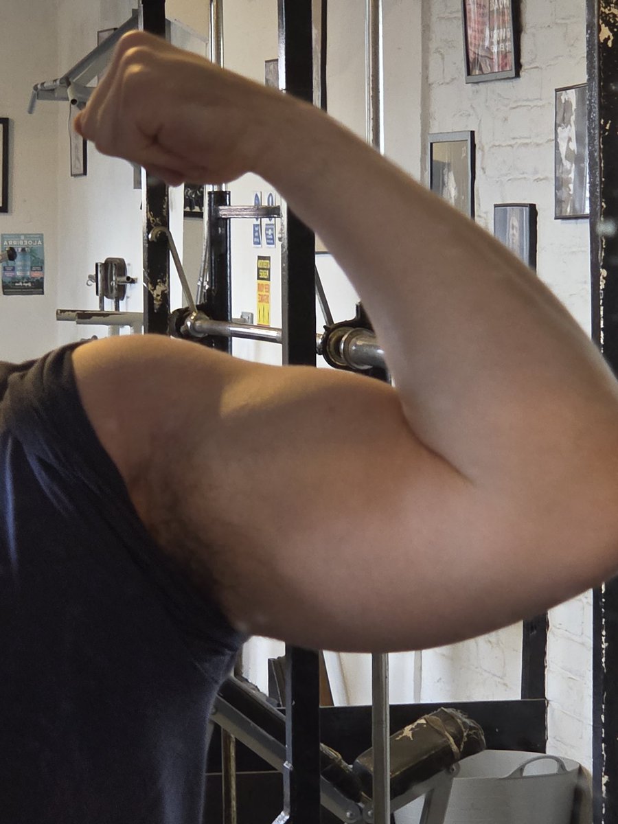 Passerinacyane's tweet photo. When your tricep lwk bigger than your bicep https://t.co/ZA6uJsMILC