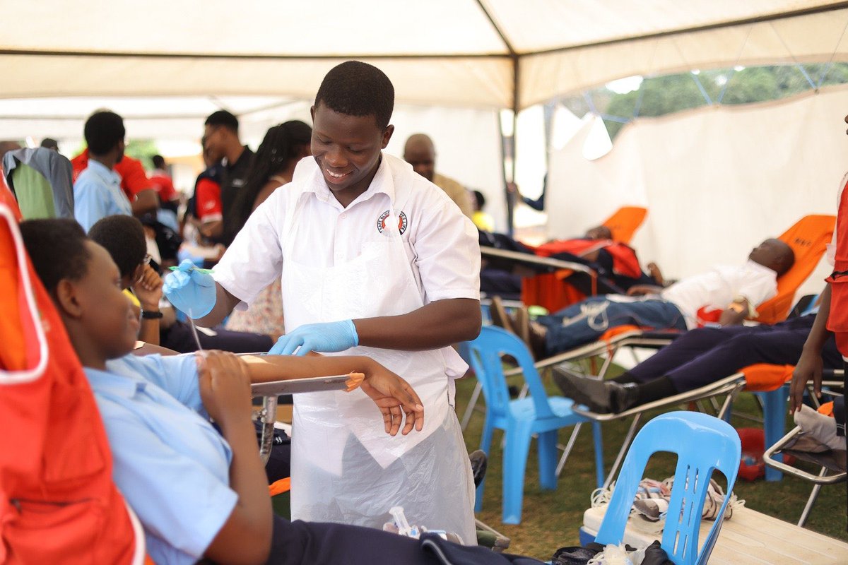 RCMengo1988's tweet photo. What a way to start the Impact Year! Because of your generosity, Masaka Road corridor was able to donate 664 units of blood and as a result, over 1,900 lives will be saved.
Thank you to all our partners in service 
@MengoMutundwe @Rct_Mengo @Smacon24 @MasakaRoadCC https://t.co/DTS1sozcSF